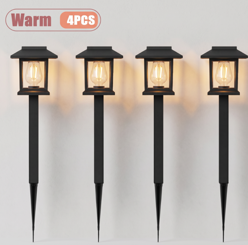 Luxury Solar Outdoor LED Path Lights IP44 Waterproof