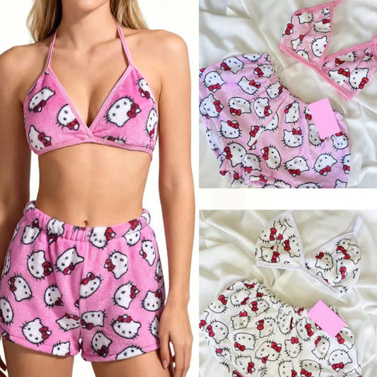 Baddie Hello Kitty Bikini Set