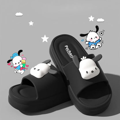 Baddie Hello Kitty Fluffy Slippers