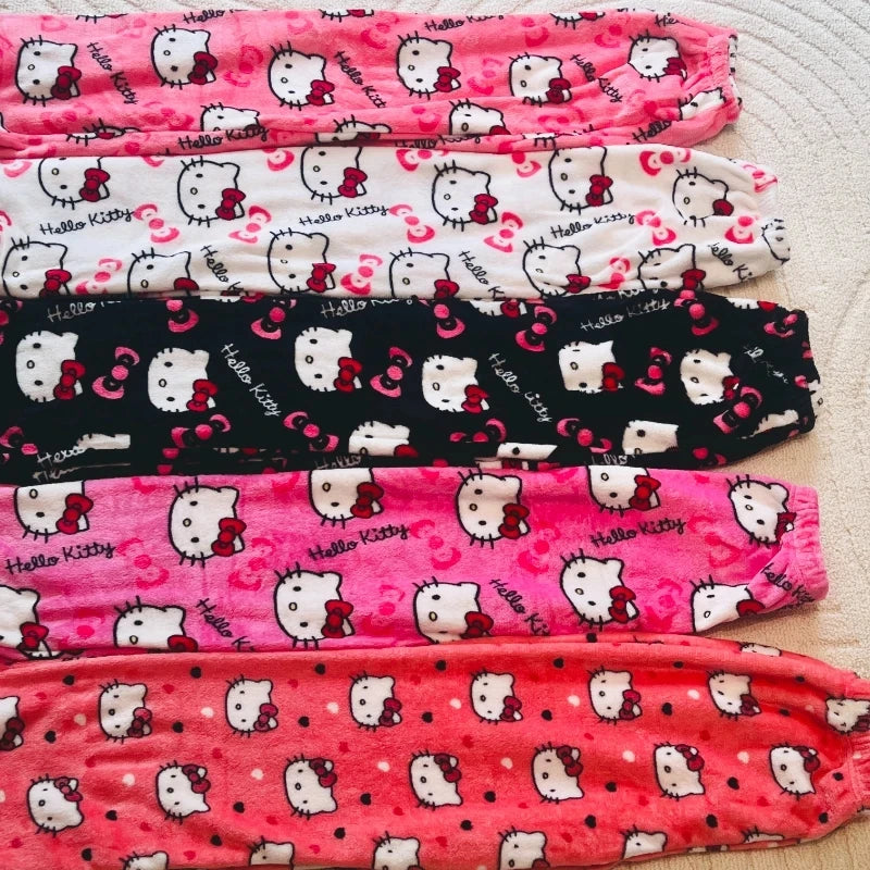 Baddie Hello Kitty Pajama Pants