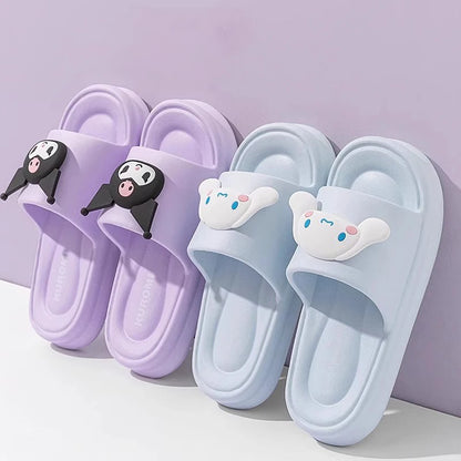 Baddie Hello Kitty Fluffy Slippers