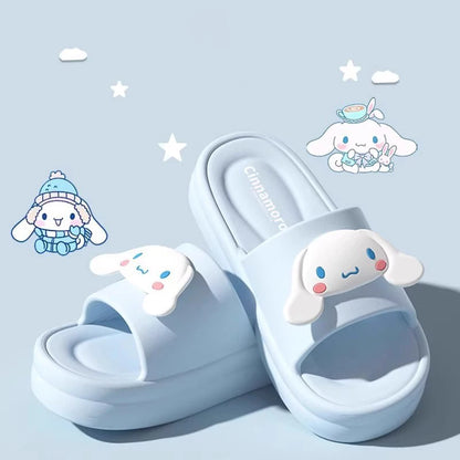 Baddie Hello Kitty Fluffy Slippers