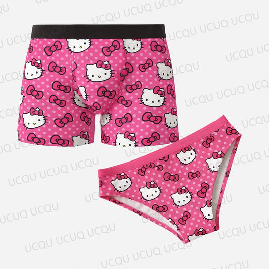 Baddie Hello Kitty Couple Loungewear Set