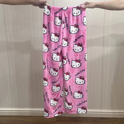 Baddie Hello Kitty Pajama Pants