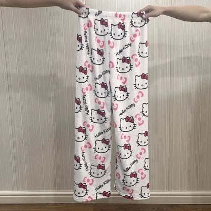 Baddie Hello Kitty Pajama Pants