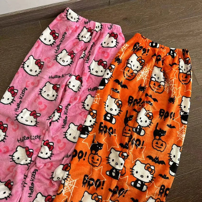 Baddie Hello Kitty Pajama Pants