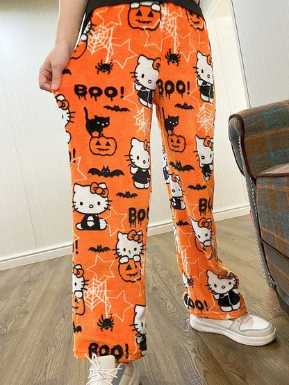 Baddie Hello Kitty Pajama Pants