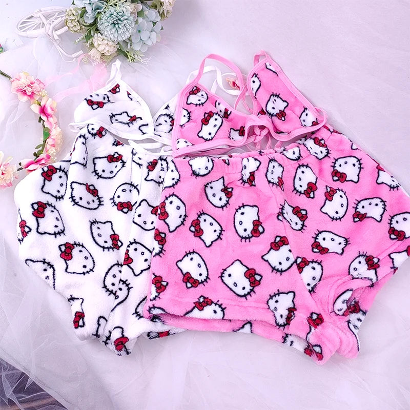Baddie Hello Kitty Bikini Set