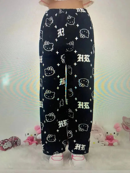 Baddie Hello Kitty Pajama Pants