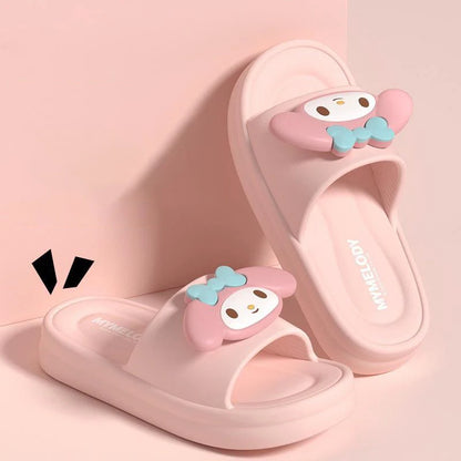 Baddie Hello Kitty Fluffy Slippers