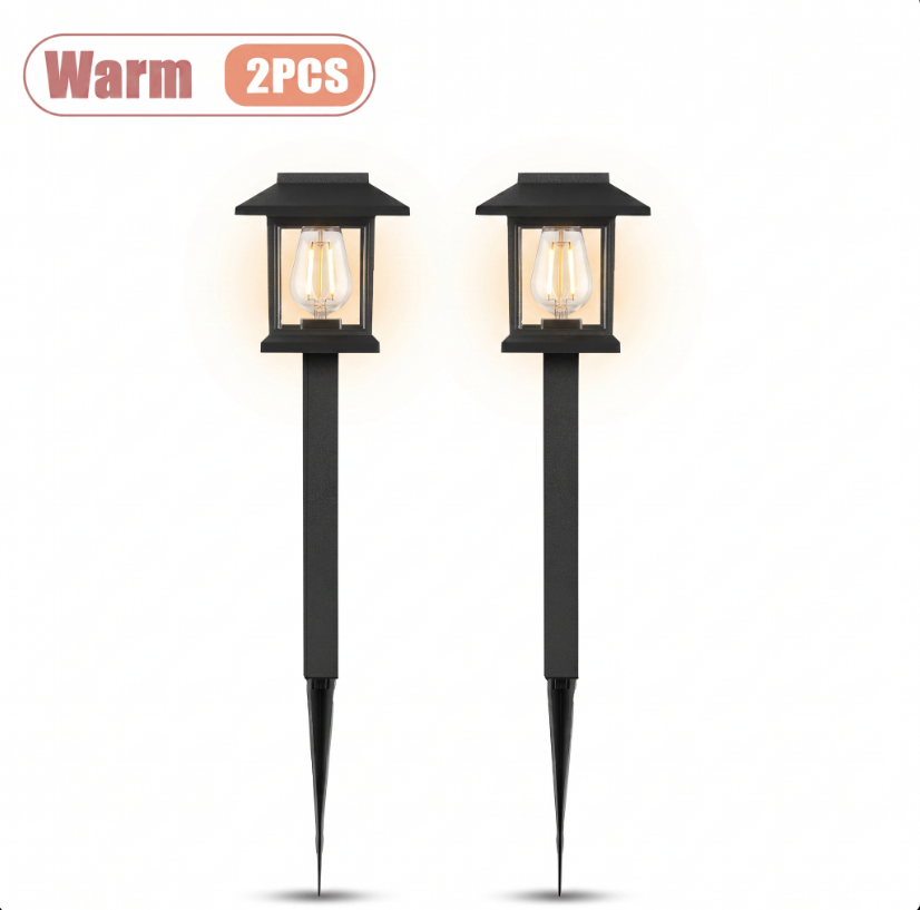 Luxury Solar Outdoor LED Path Lights IP44 Waterproof