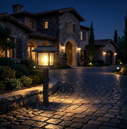 Luxury Solar Outdoor LED Path Lights IP44 Waterproof